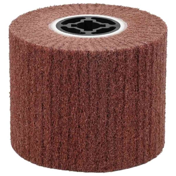 Sanding Rollers 3 pcs Brown 12 x 12 x 10 cm Synthetic fibre