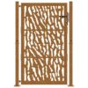 Garden Gate 105x155 cm Weathering Steel Trace Design