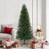 Artificial Christmas Tree Green 180 cm PVC, PE and steel