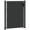 Garden Gate Black 100 x 125 cm Powder-coated steel