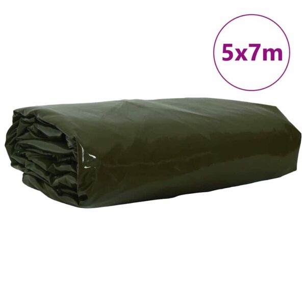 8721288937148_wbg-wa_en_hd_1.jpg Tarpaulin 650g / m² Olive Green 5 x 7 m Canvas with PVC Coating