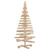 Christmas Trees with Stand Natural 120 cm Solid pine wood