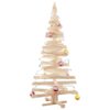 Christmas Trees with Stand Natural 150 cm Solid pine wood