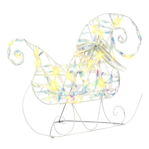 LED Reindeers with 60 LEDs 3 pcs Warm White PET