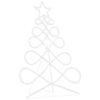 Christmas Tree Shape Light Multicolour 80 x 56 cm PVC