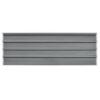 Roof Panels 12 pcs Galvanised Steel Grey