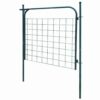 Garden Fence Gate 100x100 cm Green