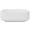 Basin Square Ceramic White 39x39x13.5 cm
