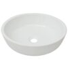 Basin Round Ceramic White 42x12 cm