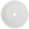 Basin Round Ceramic White 42x12 cm