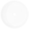 Basin Round Ceramic White 40x15 cm