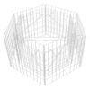 Hexagonal Gabion Raised Bed 100x90x50 cm