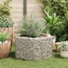 Hexagonal Gabion Raised Bed 100x90x50 cm