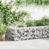 Gabion Basket Galvanised Steel 100x50x50 cm