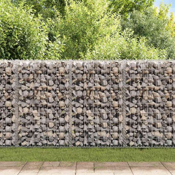 Gabion Basket Galvanised Steel 100x50x100 cm