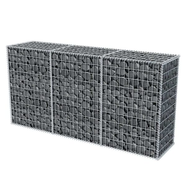 8718475521723_g_en_hd_1.jpg Gabion Basket Galvanised Steel 200x50x100 cm