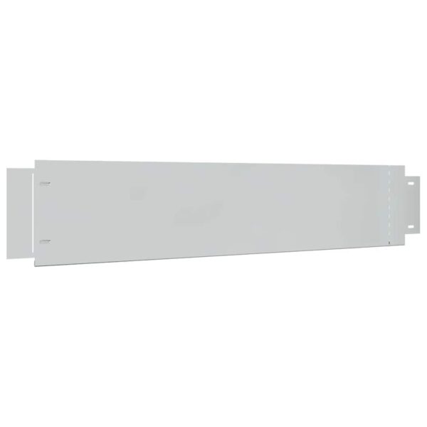 Lawn Fences 5 pcs Galvanised Steel 100x19 cm