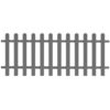 Picket Fence WPC 200x80 cm