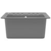 Granite Kitchen Sink Single Basin Grey
