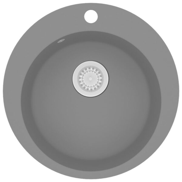 8718475601128_a_en_hd_1.jpg Granite Kitchen Sink Single Basin Round Grey