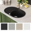 8718475601135_g_en_hd_1.jpg Granite Kitchen Sink Single Basin Oval Black