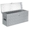 Aluminium Box 76.5x26.5x33 cm Silver