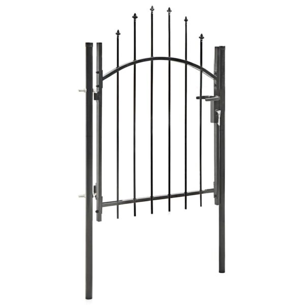 8718475625506_a_en_hd_1.jpg Garden Gate Steel 1x1.5 m Black