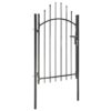 8718475625520_a_en_hd_1.jpg Garden Gate Steel 1x2 m Black