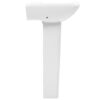 Freestanding Basin with Pedestal Ceramic White 580x470x200 mm
