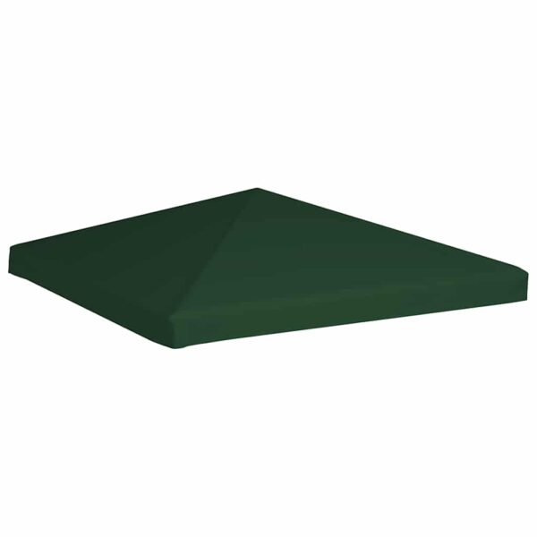 Gazebo Top Cover 310 g/mÂ² 3x3 m Green