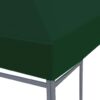 Gazebo Top Cover 310 g/mÂ² 3x3 m Green