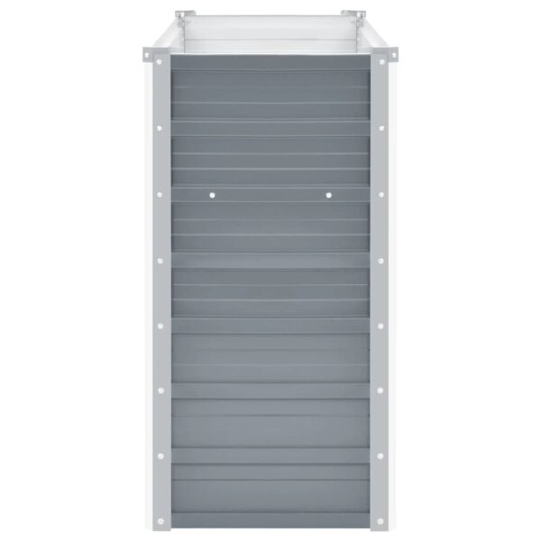 8718475709053_g_en_hd_2.jpg Garden Raised Bed Galvanised Steel 100x40x77 cm Grey