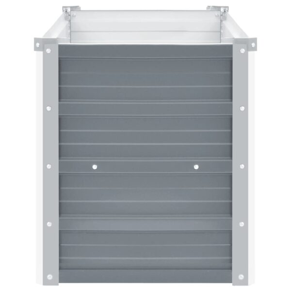 8718475709077_g_en_hd_2.jpg Garden Raised Bed Galvanised Steel 100x40x45 cm Grey