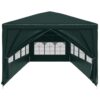 Party Tent 3x12 m Green