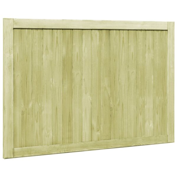 Garden Gates 2 pcs Impregnated Pinewood 300x100 cm