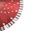 Diamond Cutting Disc with Turbo and Holes Steel 300 mm
