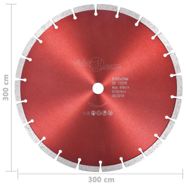 Diamond Cutting Disc Steel 300 mm