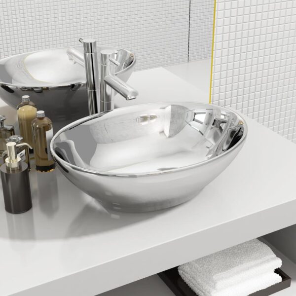 8718475719472_m_en_hd_1.jpg Wash Basin 40x33x13.5 cm Ceramic Silver