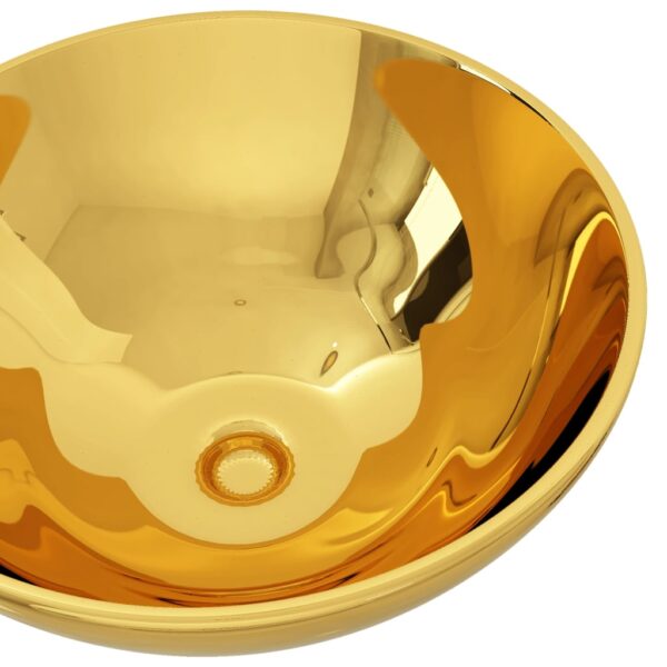 8718475719588_g_en_hd_1.jpg Wash Basin 32.5x14 cm Ceramic Gold