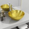 8718475719588_m_en_hd_1.jpg Wash Basin 32.5x14 cm Ceramic Gold