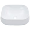 Wash Basin 44.5x39.5x14.5 cm Ceramic White