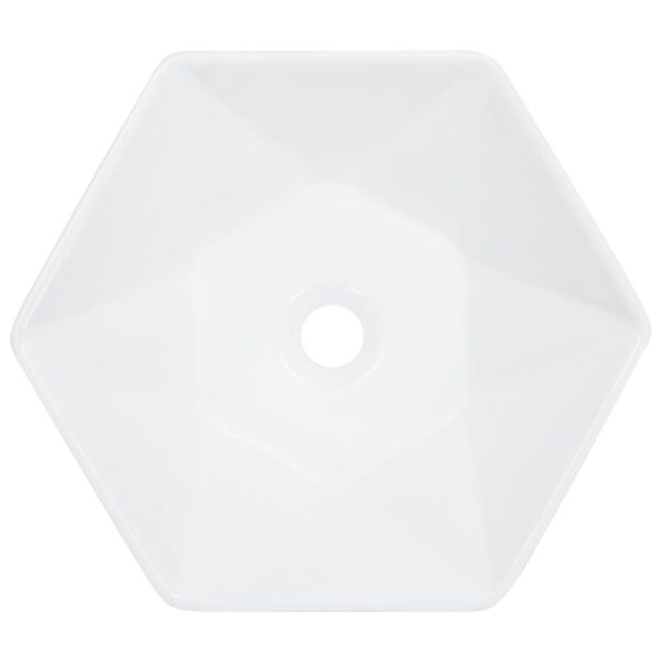 Wash Basin 41x36.5x12 cm Ceramic White