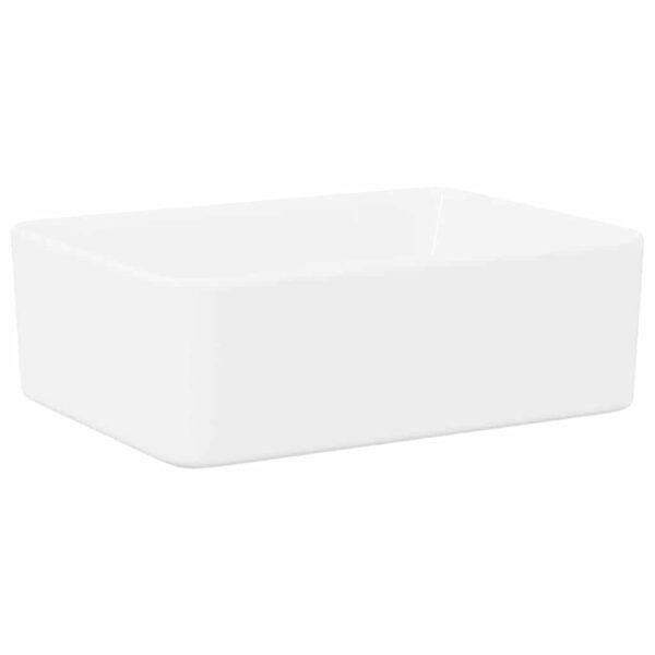 Wash Basin 40x30x13 cm Ceramic White