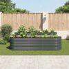 8718475723226_g_en_hd_1.jpg Garden Raised Bed 320x80x81 cm Galvanised Steel Grey