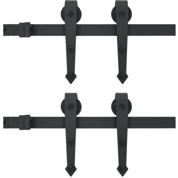 8718475724285_a_en_hd_1.jpg Sliding Door Hardware Kit 2x183 cm Steel Black