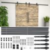 8718475724285_m_en_hd_1.jpg Sliding Door Hardware Kit 2x183 cm Steel Black