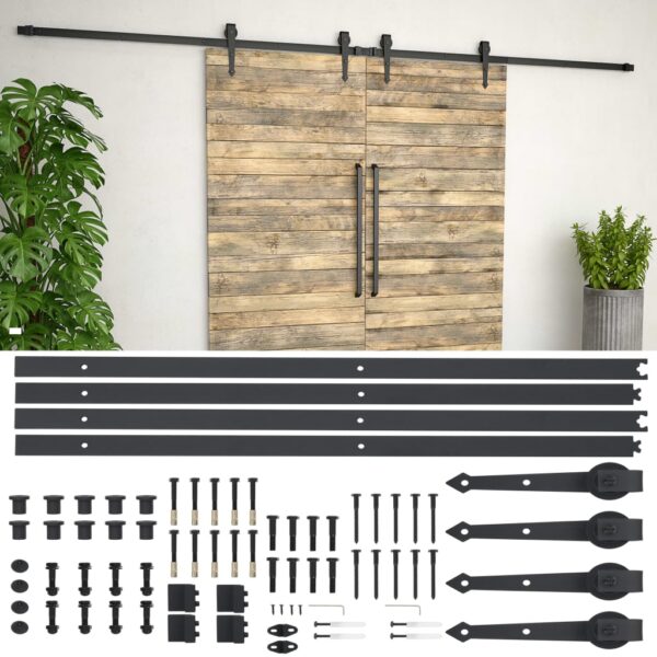 8718475724285_m_en_hd_1.jpg Sliding Door Hardware Kit 2x183 cm Steel Black