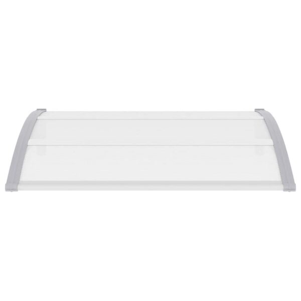 Door Canopy Grey 120x100 cm PC