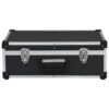 Tool Suitcase 46x33x16 cm Black Aluminium