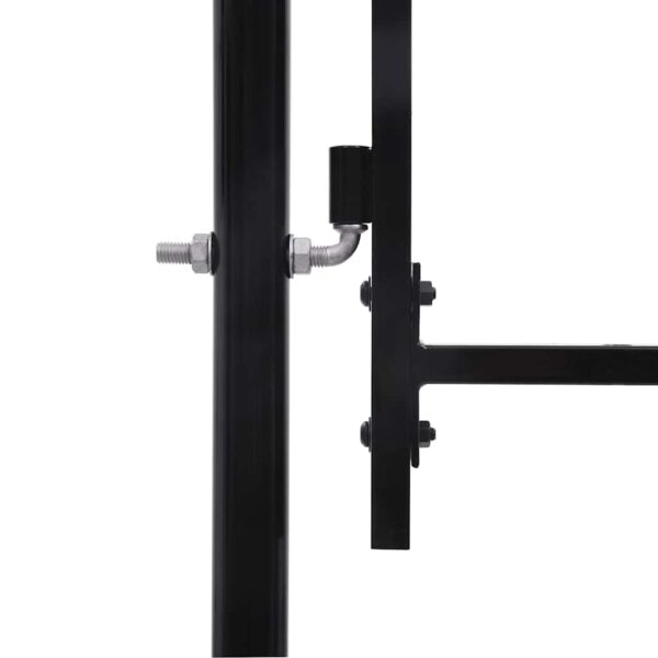 8718475736424_g_en_hd_2.jpg Garden Gate Steel 1.5x4 m Black